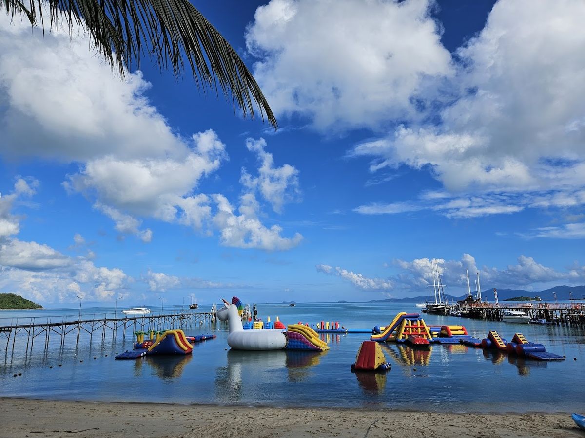 Samui Ninja inflatable water park photo 2