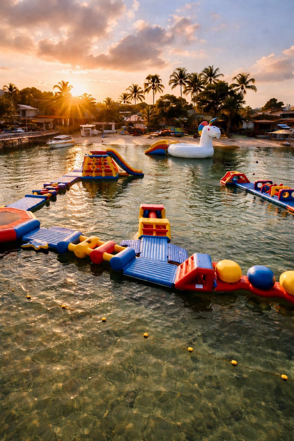 Samui Ninja inflatable water park photo 4