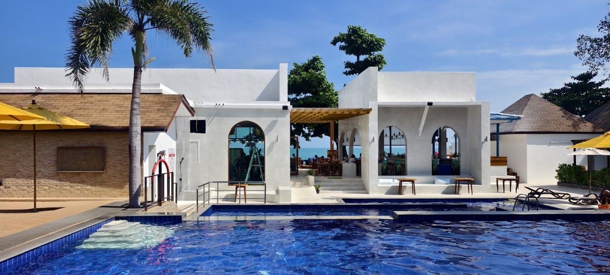 Chaweng beach resort area, the most popular Zone 1 destination from USM airport