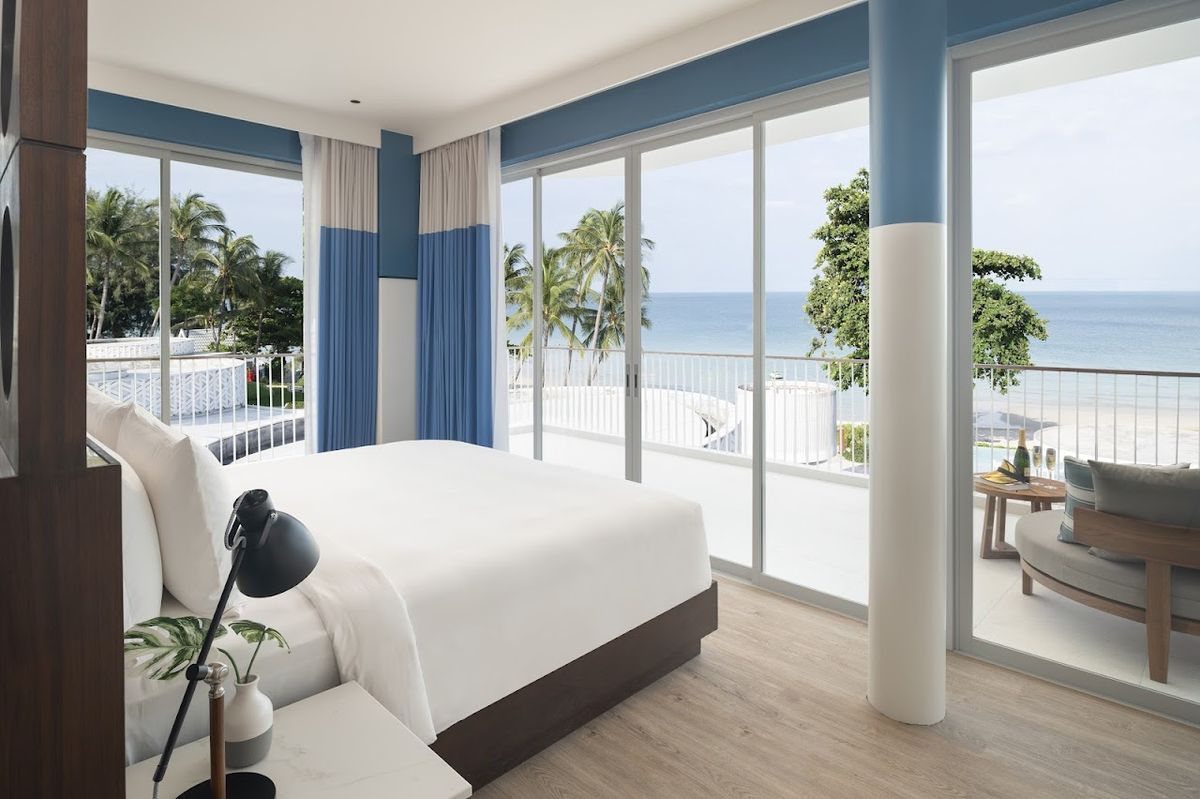 Avani Chaweng Samui Hotel & Beach Club pool and grounds in Chaweng