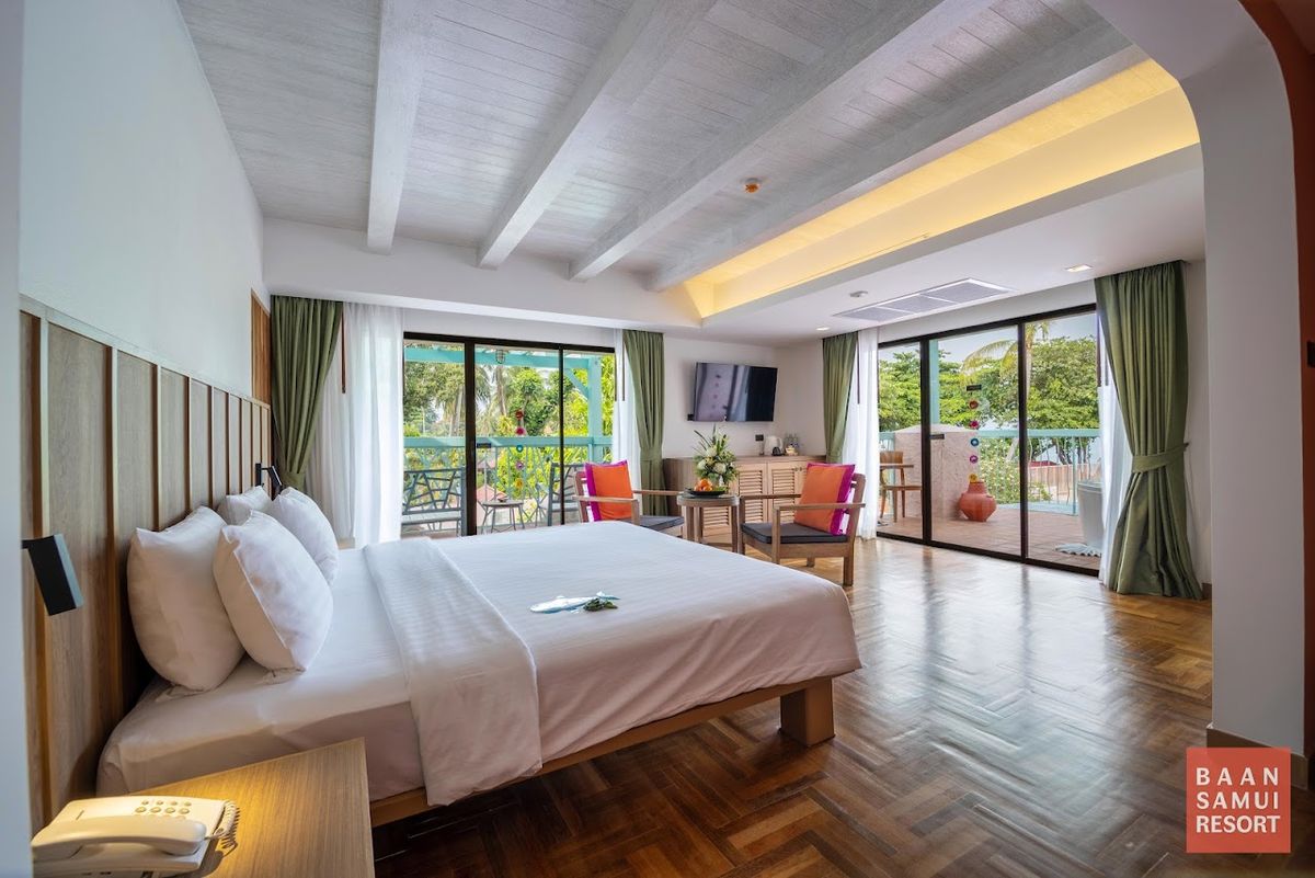 Baan Samui Resort pool and grounds in Chaweng