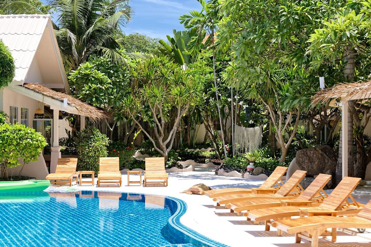 Blue Turtle Hotel Samui room interior in Chaweng