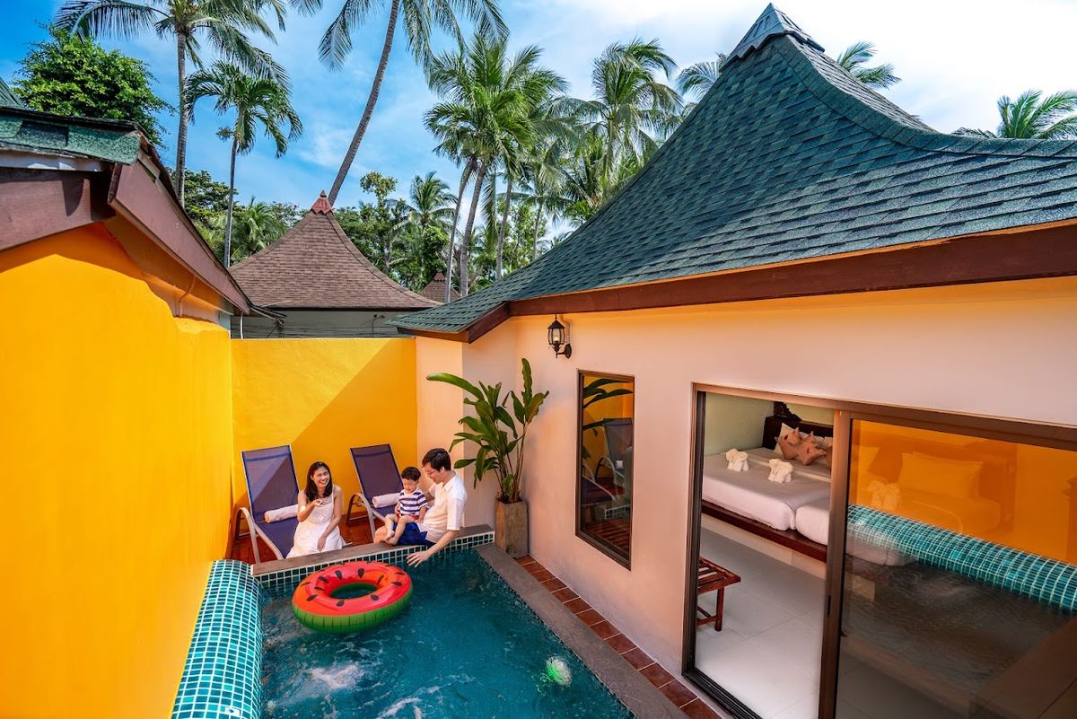 Chaweng Buri Resort exterior in Bophut