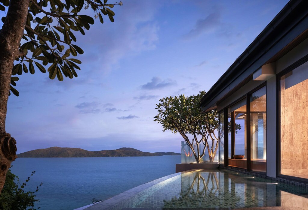 Spa treatment room at Conrad Koh Samui