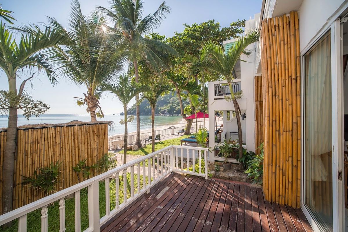 Crystal Bay Beach Resort exterior in Lamai