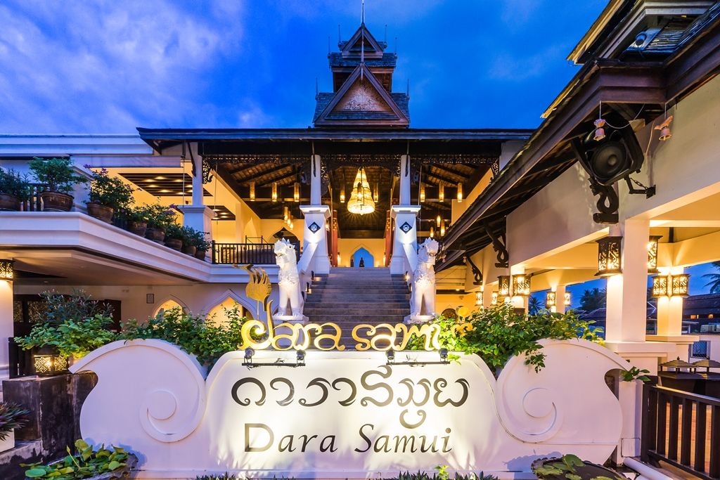 Dara Samui Beach Resort exterior in Chaweng
