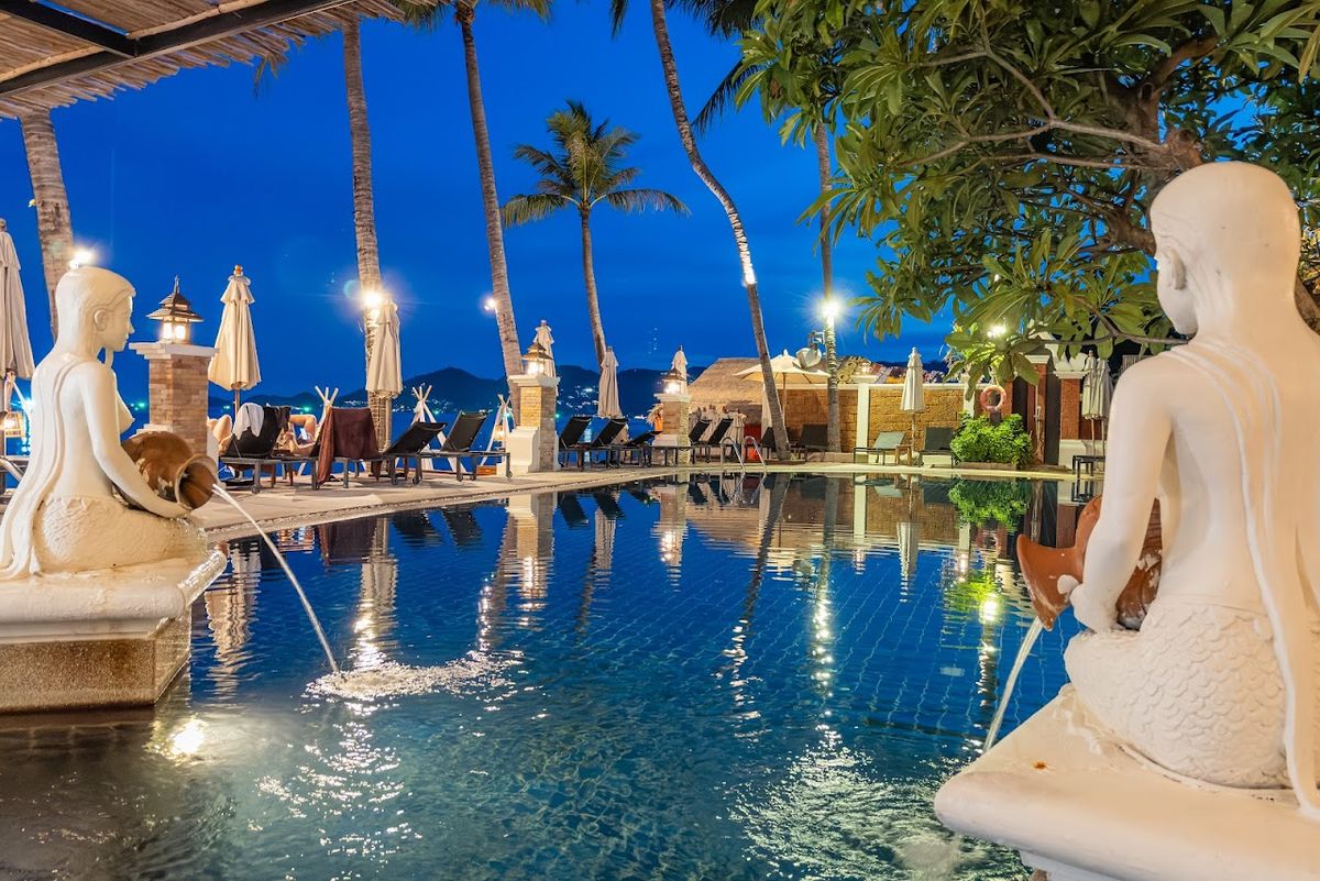 Dara Samui Beach Resort room interior in Chaweng