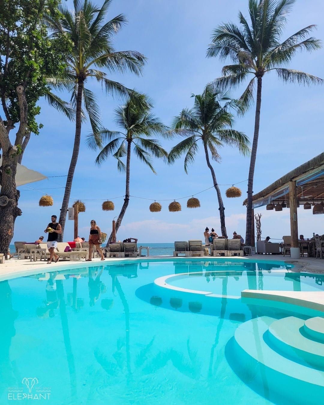 Elephant Beach Club & Resort Samui room interior in Chaweng