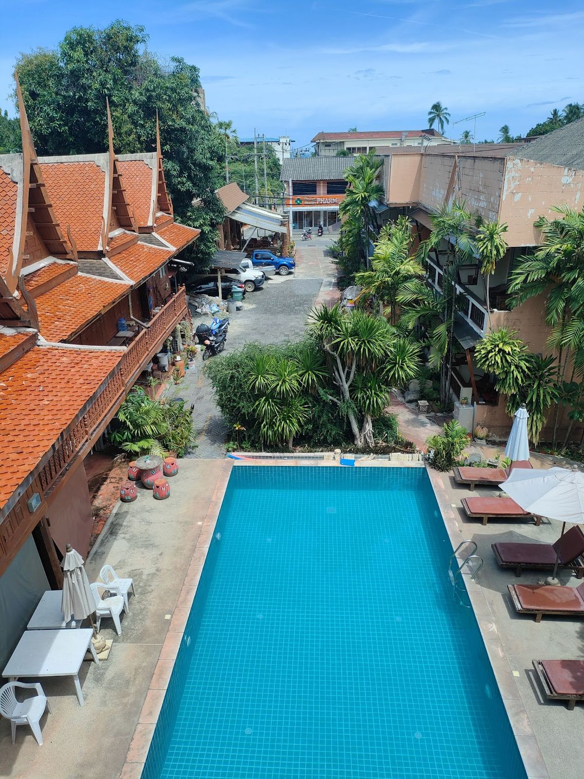 Grand Thai House exterior in Lamai