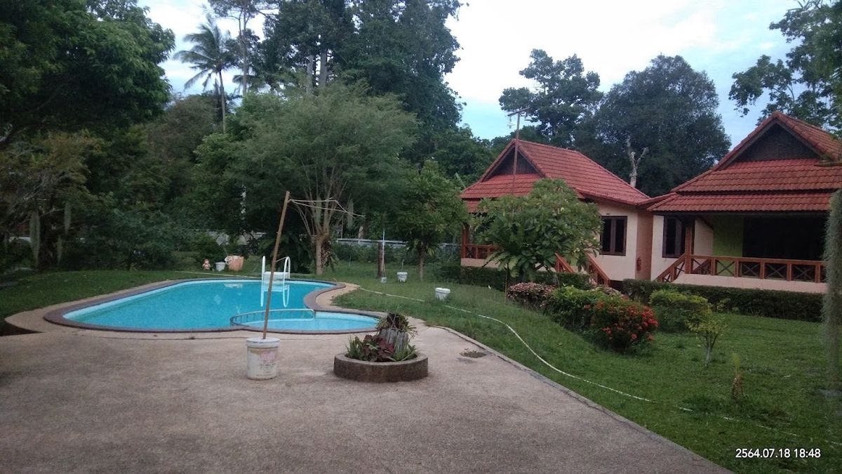 Green Villa room interior in Lamai