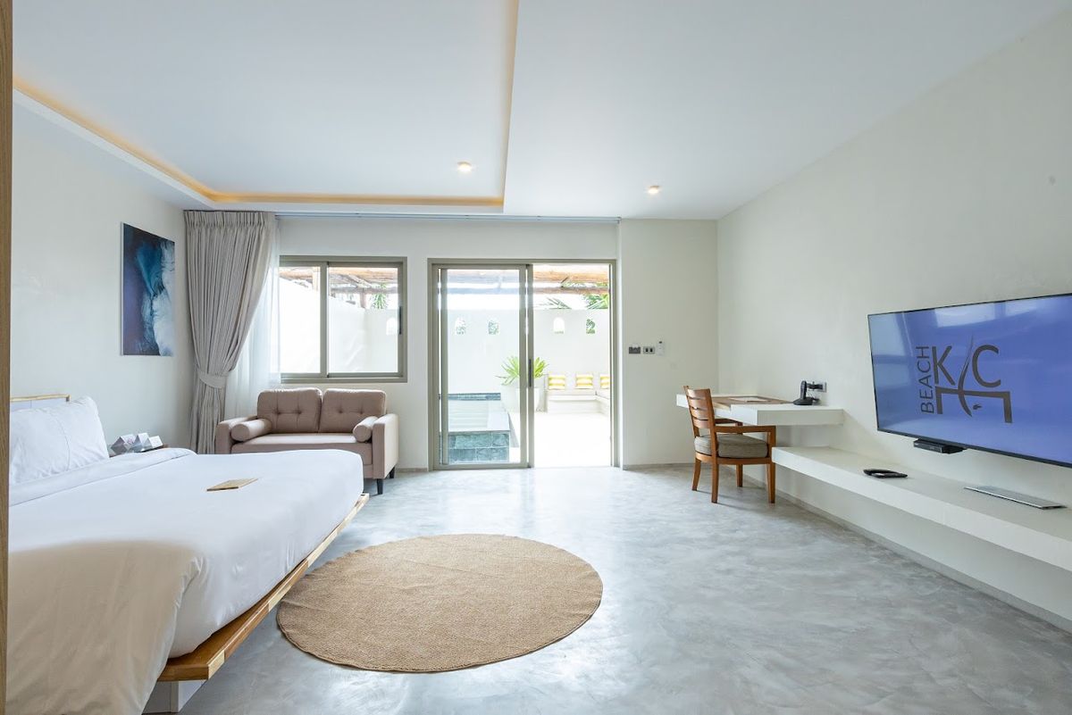 KC Beach Hotel Samui (Formerly KC Beach Club & Pool Villas) pool and grounds in Chaweng