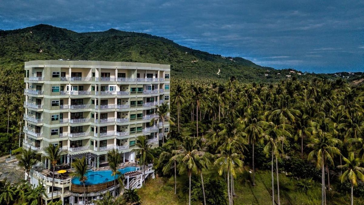 Koh Samui Tower exterior in Maenam