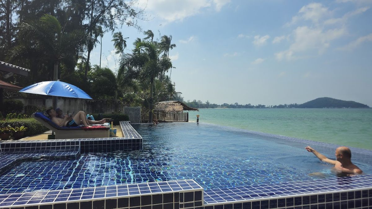 Lipa Bay Resort room interior in Nathon