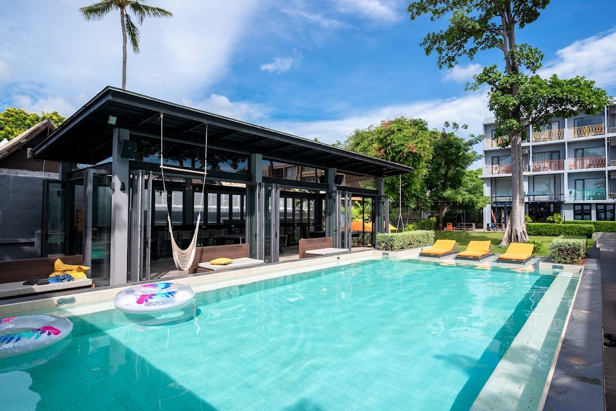 Lub d Koh Samui Chaweng Beach room interior in Chaweng