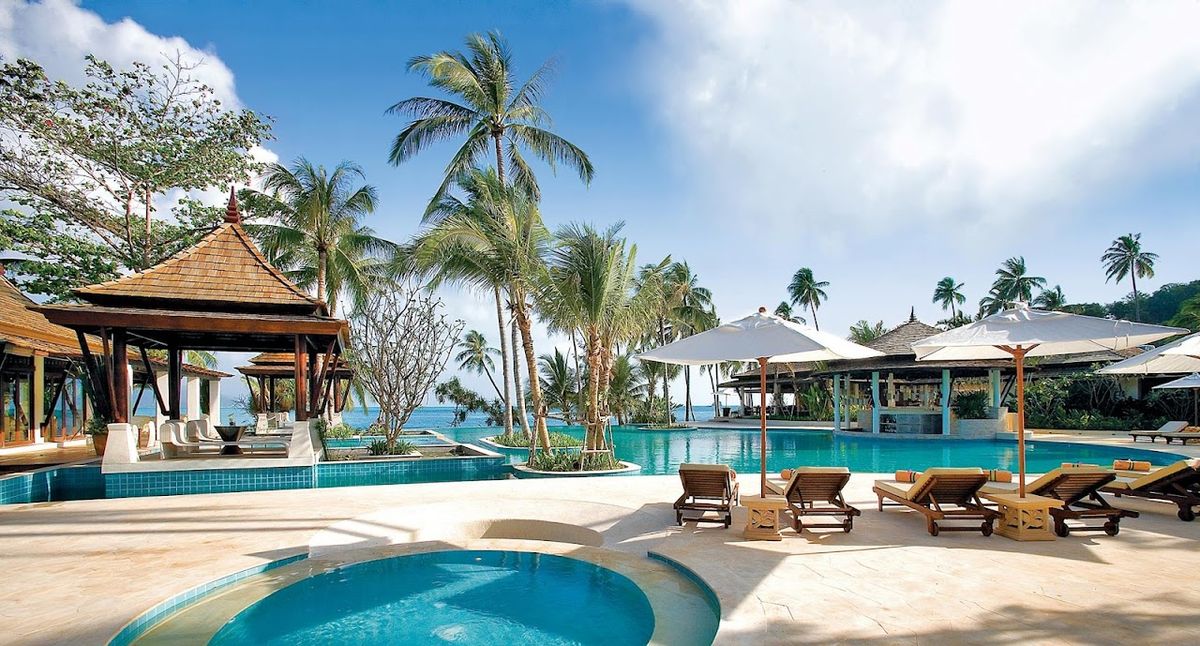 Melati Beach Resort & Spa room interior in Lamai