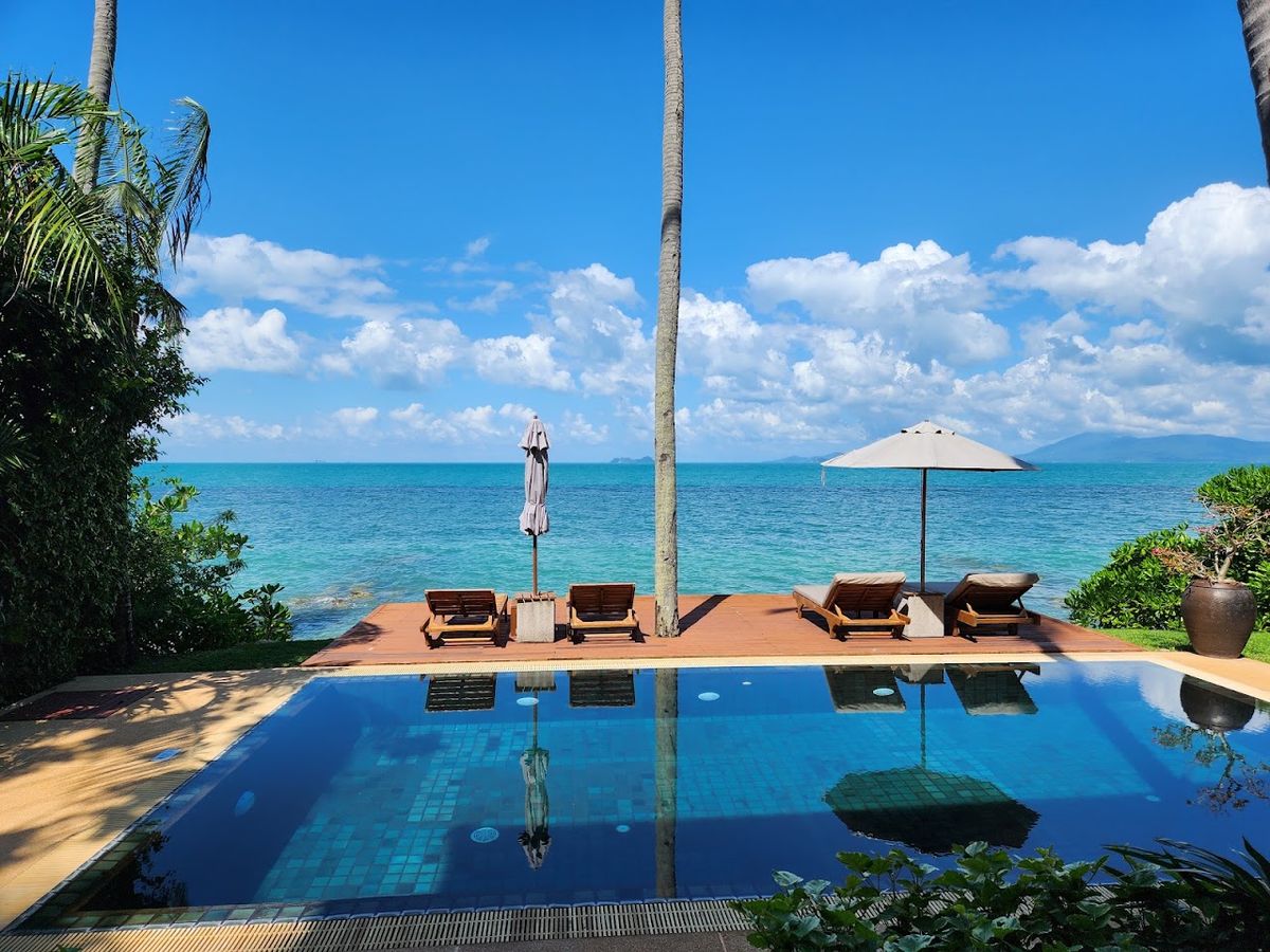 Napasai Samui Residence room interior in Maenam