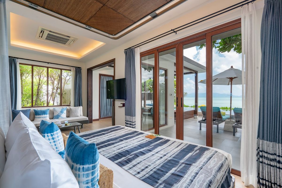 NH Collection Samui Peace Resort pool and grounds in Fisherman's Village
