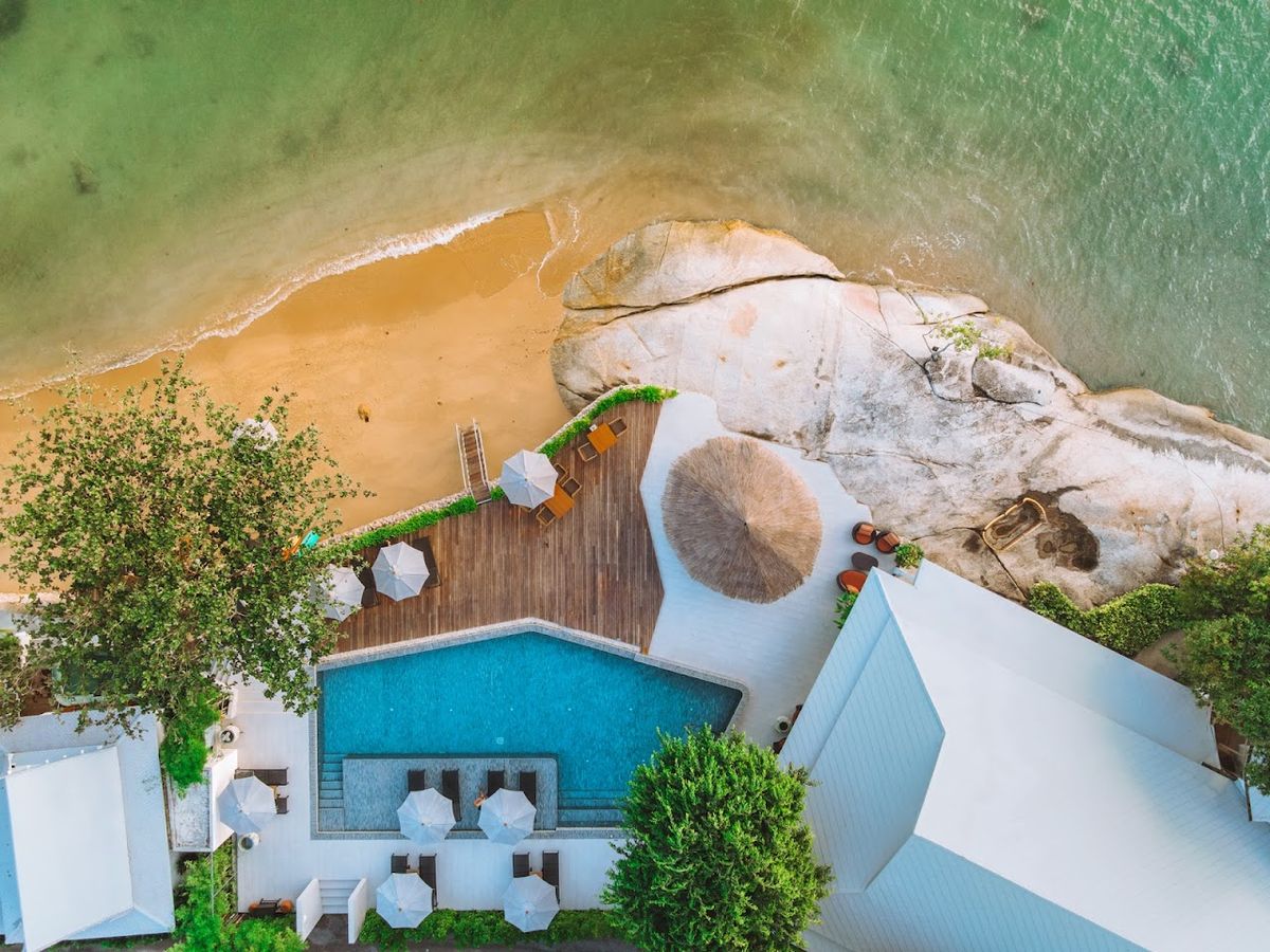 Rocky's Boutique Resort exterior in Lamai