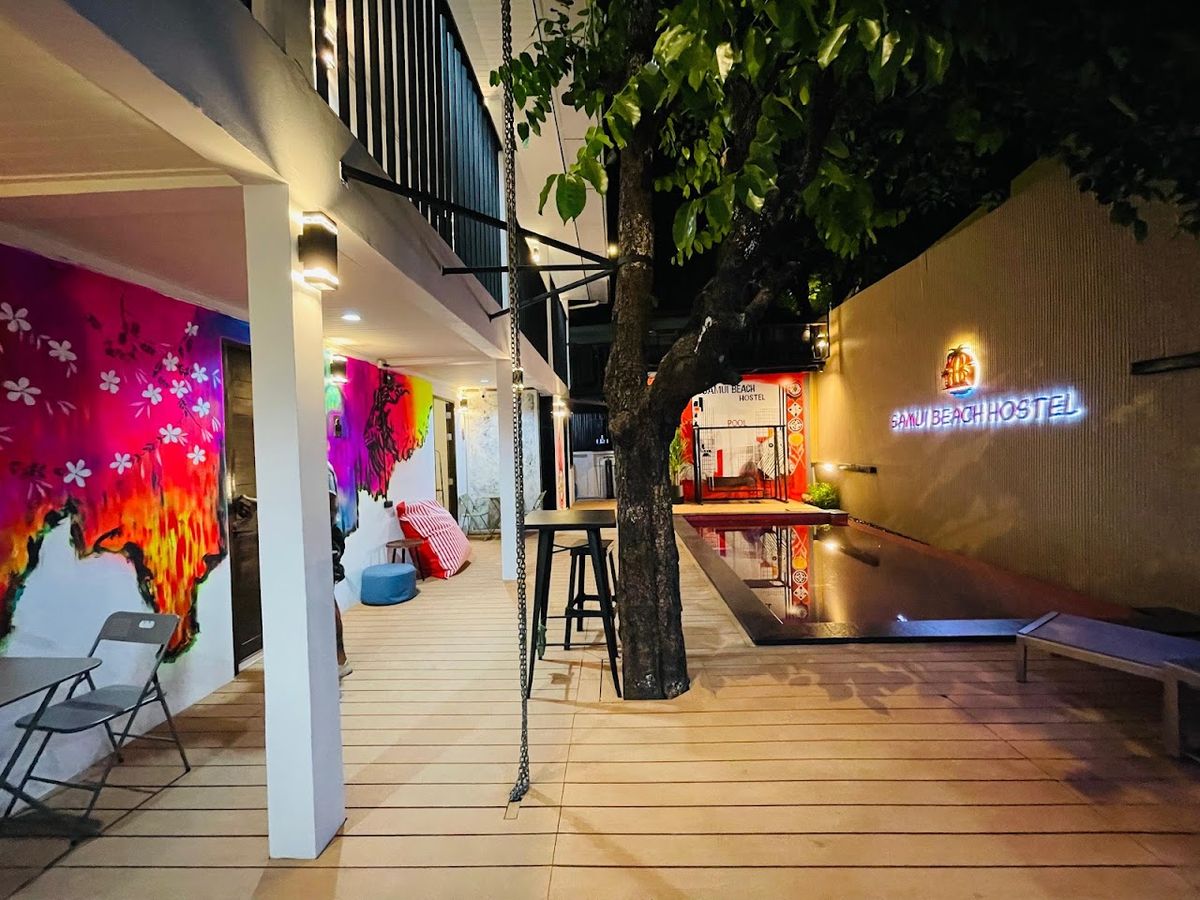 Samui Beach Hostel exterior in Chaweng