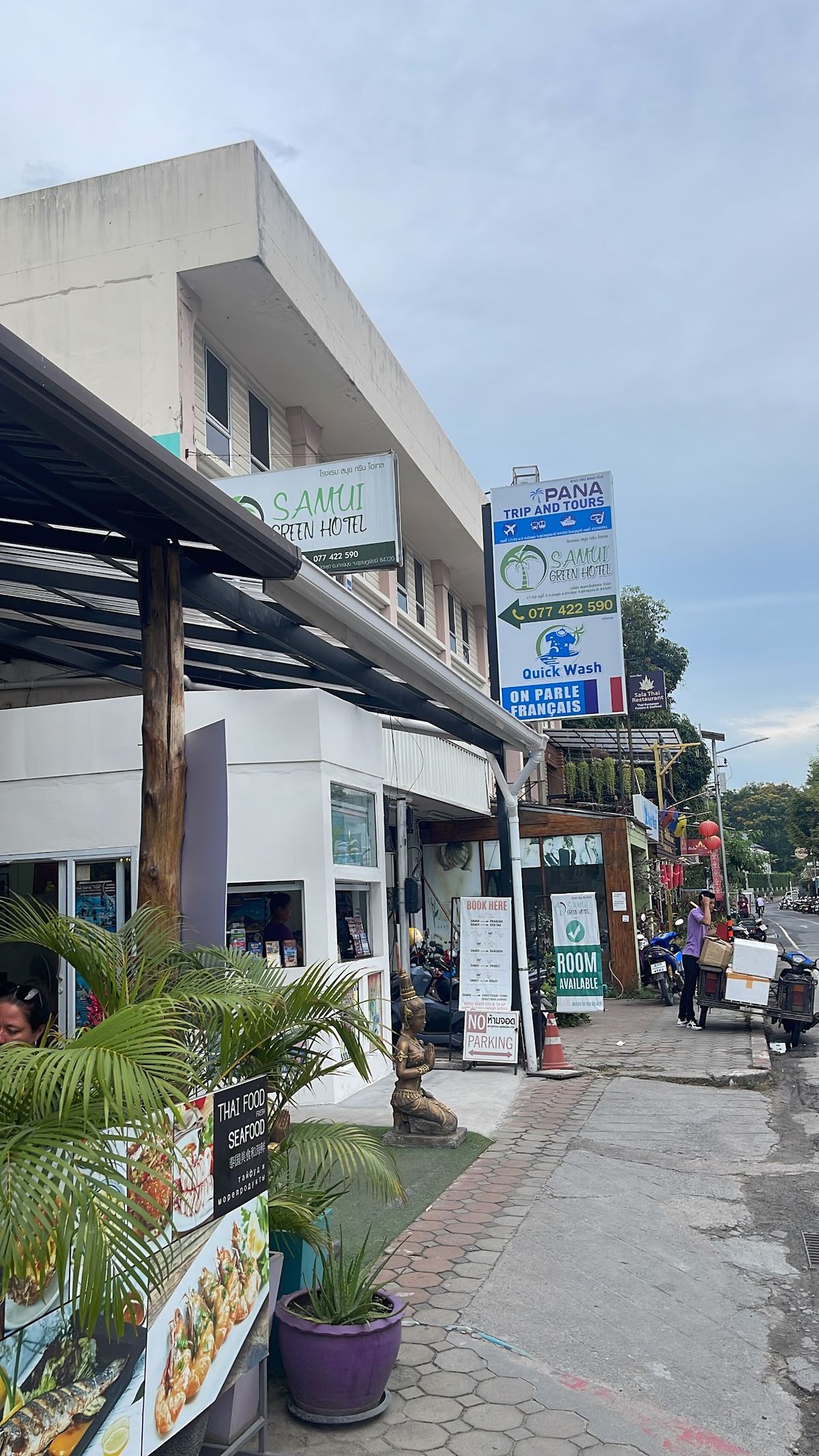 Samui green hotel exterior in Chaweng