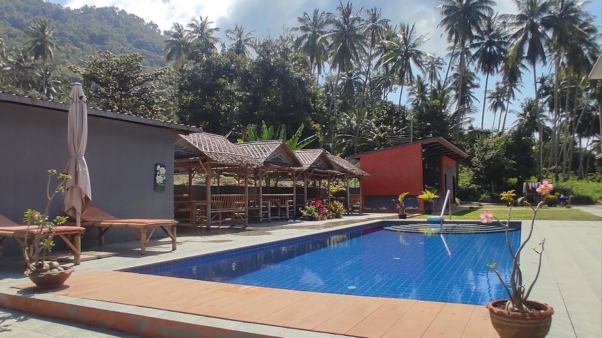 Samui Hills room interior in Choeng Mon
