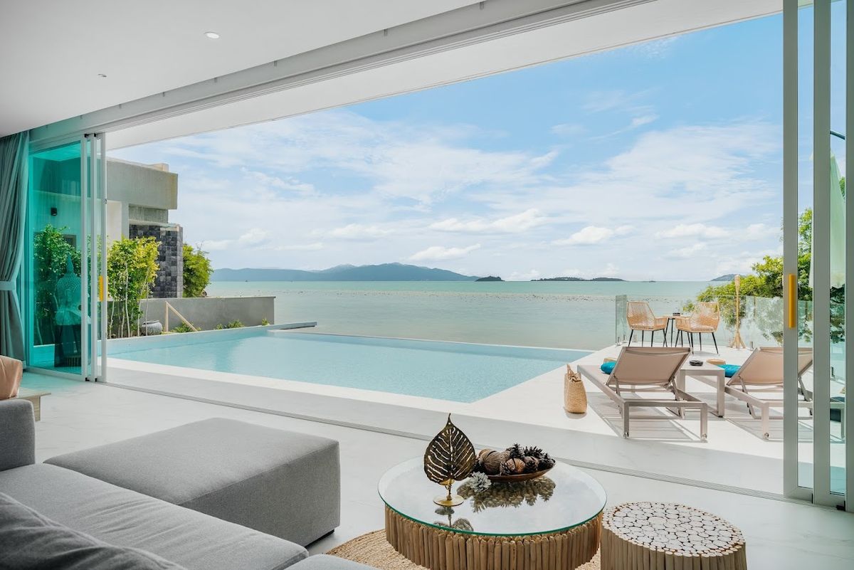 Secret Tides - Luxury Beachfront Villas exterior in Bophut