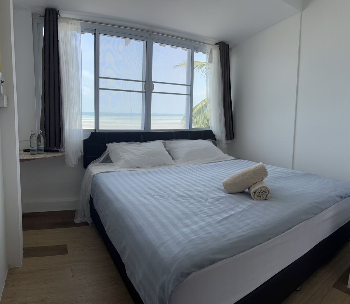 The Dreamcatcher Hostel room interior in Nathon