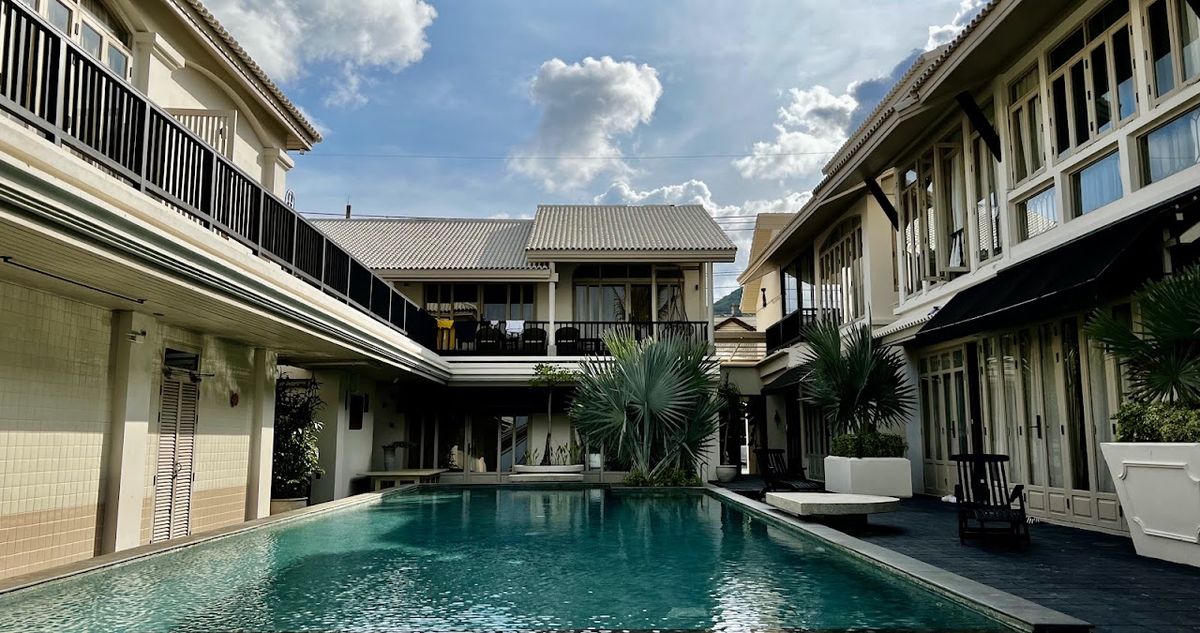 The Scent Hotel exterior in Fisherman's Village