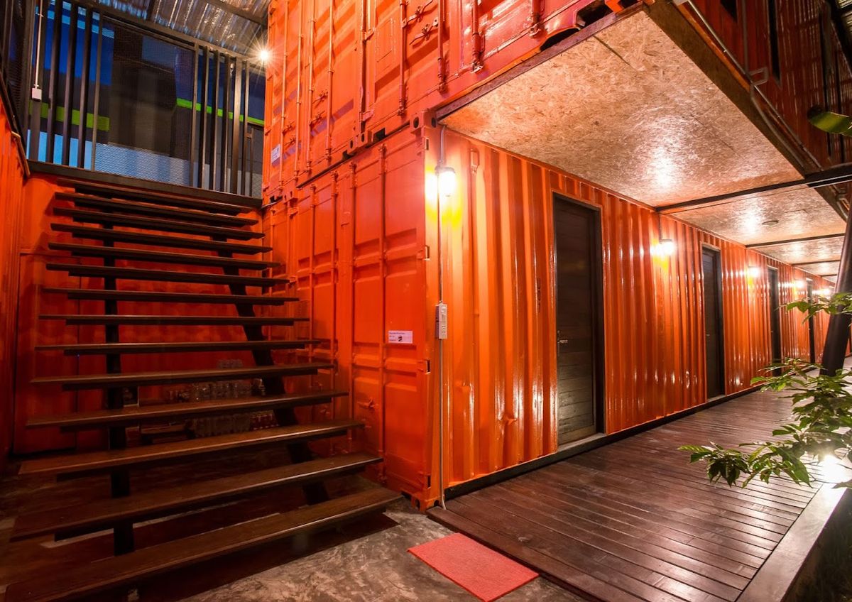 Ubox Samui Hostel exterior in Chaweng