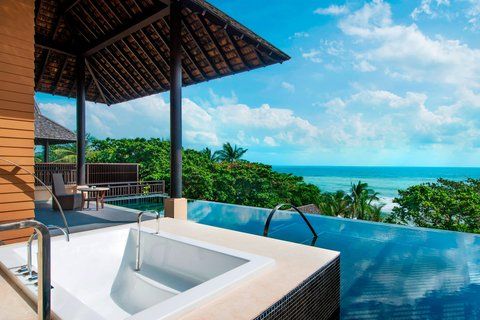 Vana Belle, a Luxury Collection Resort, Koh Samui room interior in Bophut