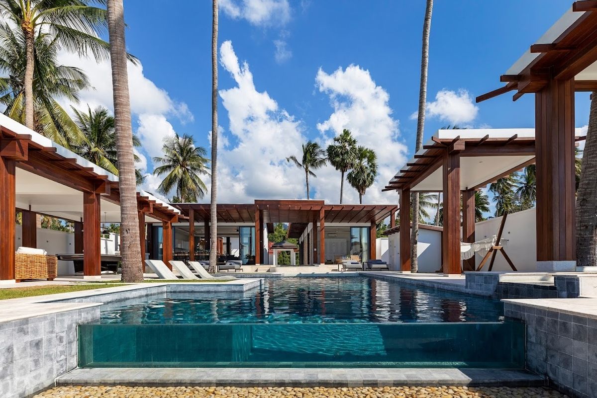 Villa Hanna Luxury Beachfront exterior in Nathon